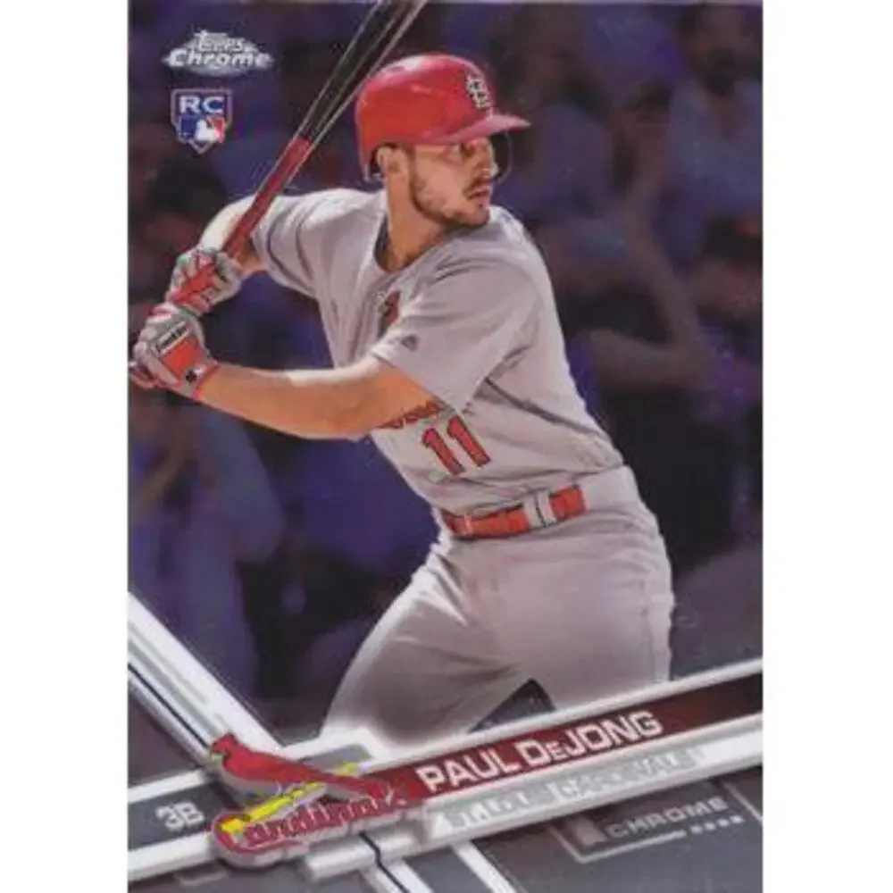 2017 Topps Chrome Update Paul DeJong RC HMT42 St. Louis Cardinals